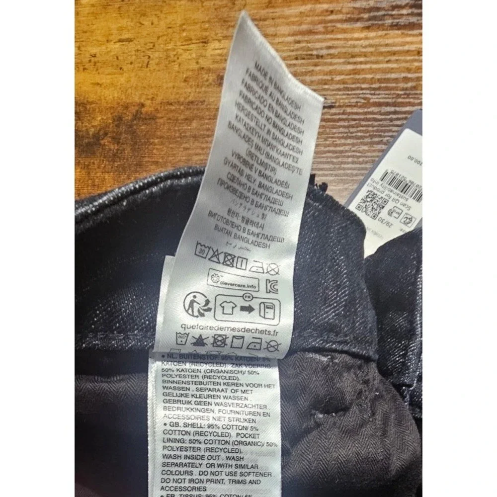 G-Star Rovic 3D Cargo Tapered Jeans Men's Size 29x30 Dark Rinse Denim Moto NWT